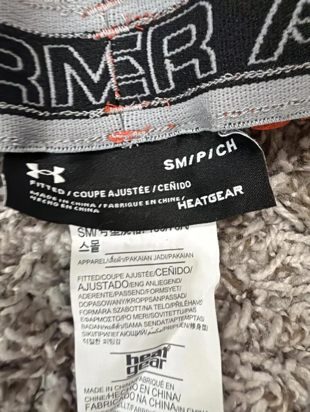 Under Armour Mens Orange Running Shorts Small